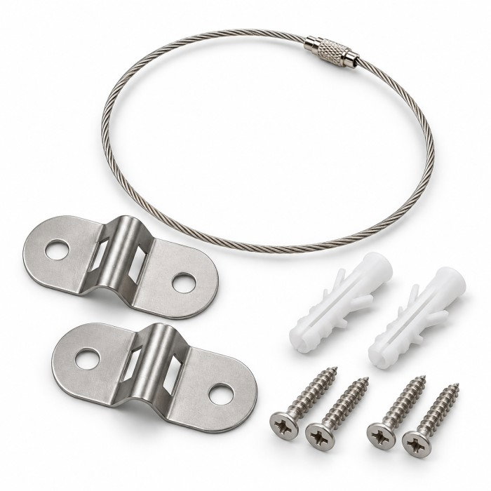Pachet ancore mobila, metalice, sigurante pentru protejarea copiilor, protectie cutremur, Empria, 10 Seturi [4]