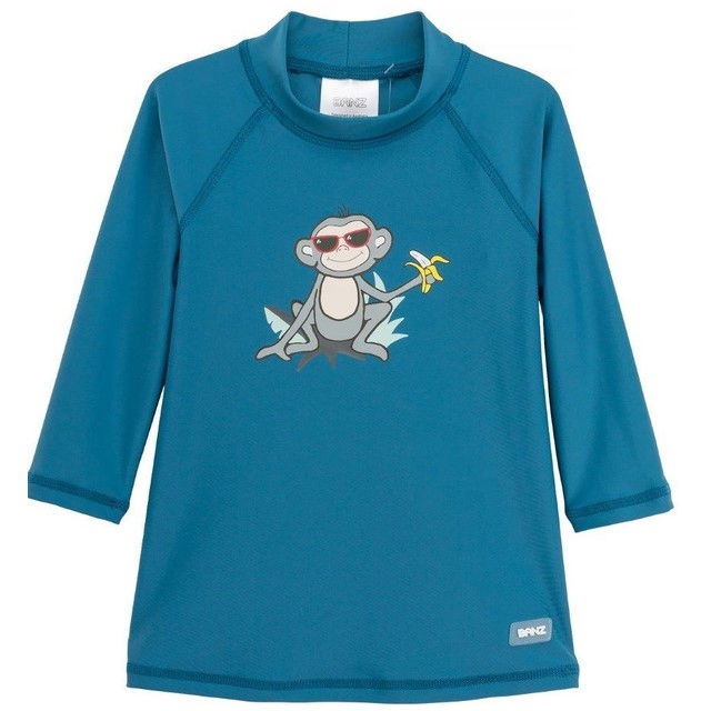 PACHET: BERMUDE +  BLUZA CU MANECA LUNGA, Petrol Jungle, Marimea 8 [6]