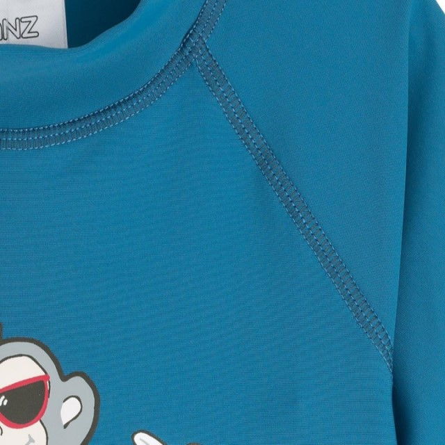 PACHET: BERMUDE +  BLUZA CU MANECA LUNGA, Petrol Jungle, Marimea 8 [15]