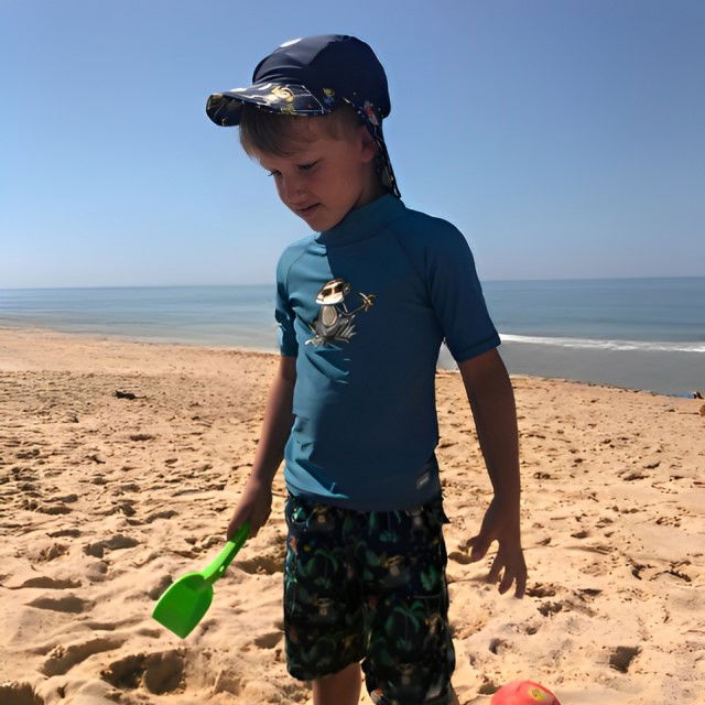 PACHET: BERMUDE + TRICOU, Navy Jungle, Marimea 2 [3]