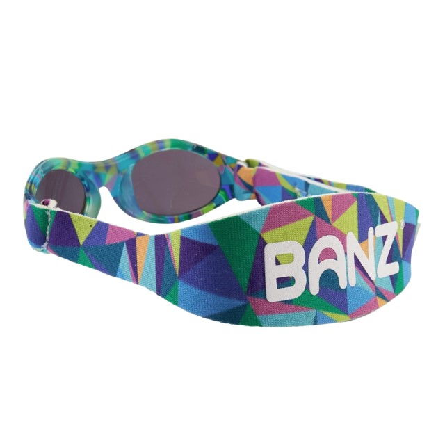 PRODUS RESIGILAT  Pachet Combo, Casti Antifonice Banz bebe + Ochelari de Soare Protectie UV, 3 - 36 luni, Kaleidoscop [10]