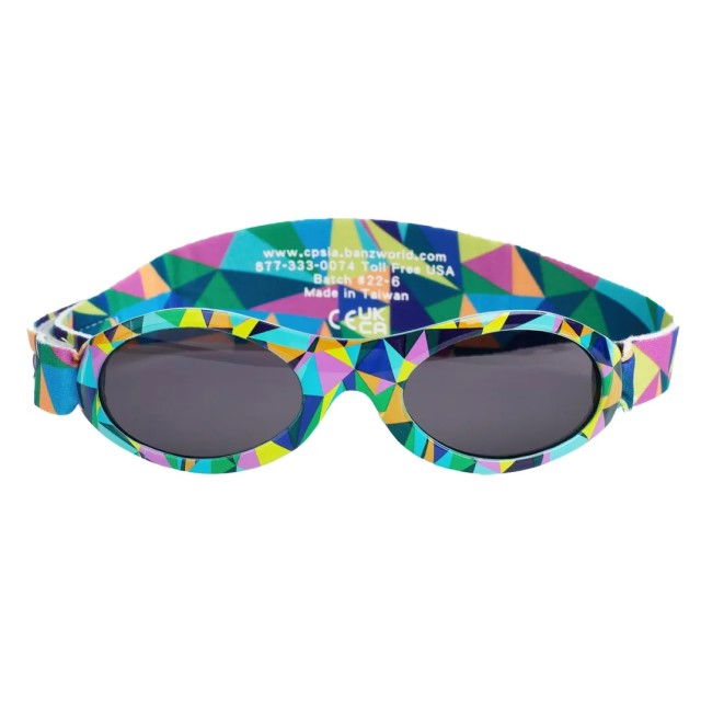 PRODUS RESIGILAT  Pachet Combo, Casti Antifonice Banz bebe + Ochelari de Soare Protectie UV, 3 - 36 luni, Kaleidoscop [9]