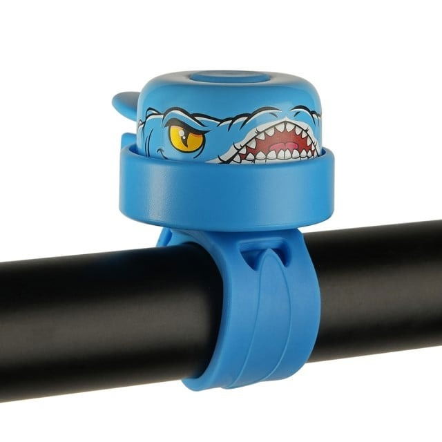 PACHET: Casca Bicicleta Copii si Accesorii, Crazy Dino Bleu [4]