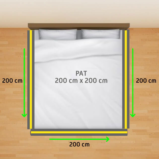 Set Bariere pat copii economice reglabile 200X200 Empria [4]