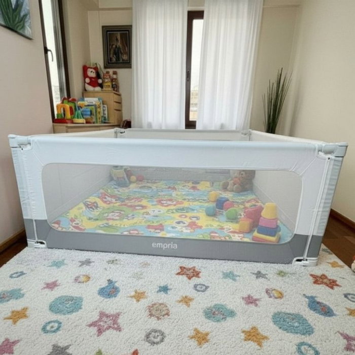 PACHET POPULAR: 4 Bariere model SELECT, Protectie Pat 140x200 cm, Transformabile in Tarc de joaca [5]