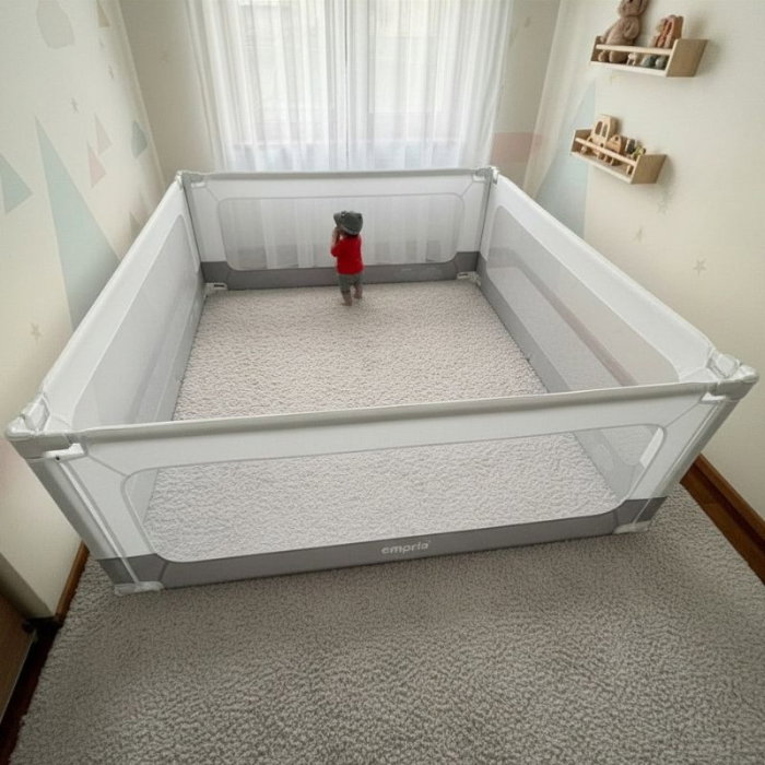 PACHET POPULAR: 4 Bariere model SELECT, Protectie Pat 150x200 cm, Transformabile in Tarc de joaca [9]