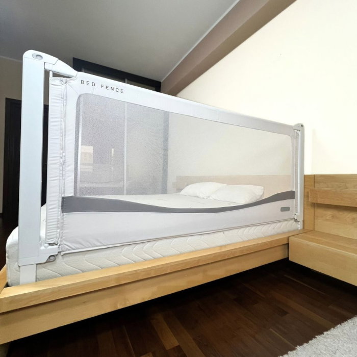 PACHET PREMIUM: 2 Protectii laterale pat, PREMIUM XXL, pat 150x200 cm + Set Conectori [13]