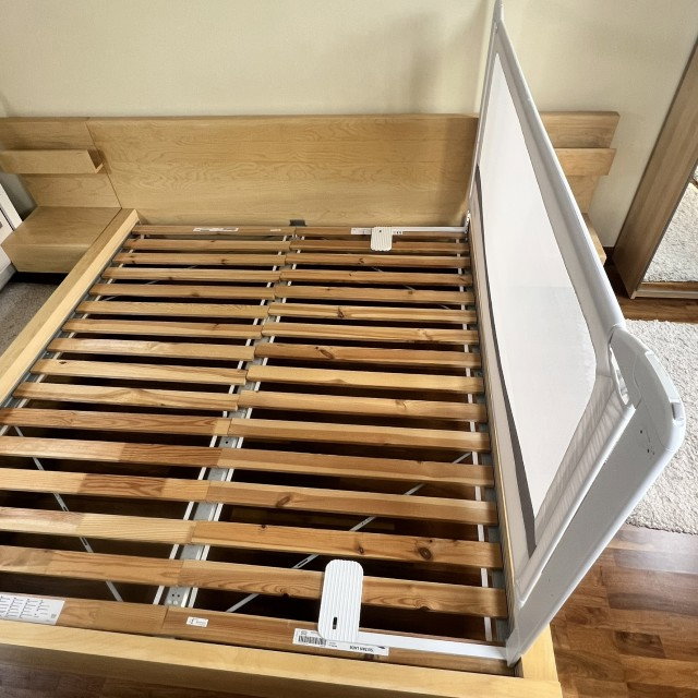 PACHET PREMIUM: 3 Protectii laterale pat, PREMIUM XXL, 180x200 cm + 2 Seturi Conectori [52]