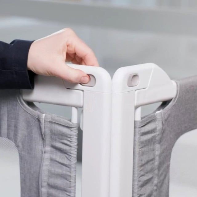 PACHET PREMIUM: 3 Protectii laterale pat, PREMIUM XXL, 140x200 cm + 2 Seturi Conectori [45]