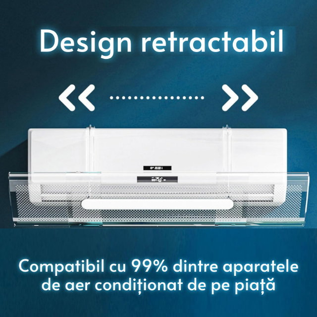 PACHET: Set 32 piese protectii mobilier + Deflector AC, protectie curent aer Transparent, Empria [13]
