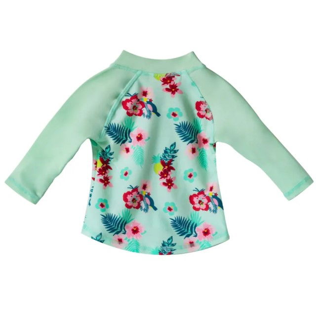 PACHET: SLIP + BLUZA, BANZ - Floral Mint, Marimea 4 [7]