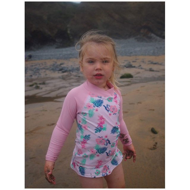 PACHET: SLIP + TRICOU, Floral Pink, Marimea 0 [13]