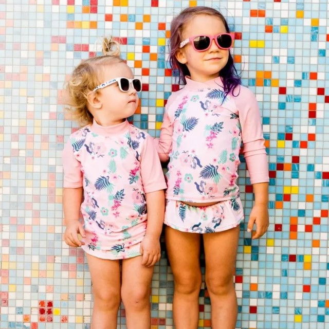 PACHET: SLIP + TRICOU, Floral Pink, Marimea 0 [3]