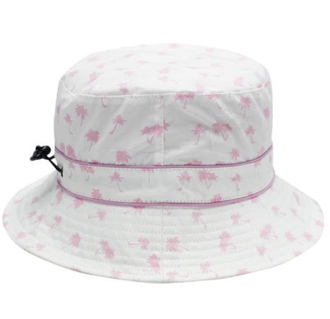 Palarie Copii Bucket, Protectie Soare UPF50+, White Palm Tree, Diverse marimi [4]