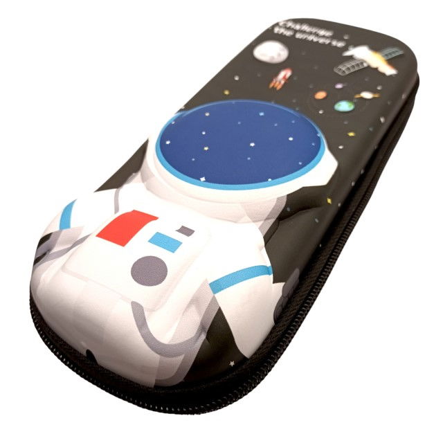 Penar 3D, compartimentat, imagini in relief, inchidere cu fermoar, pentru scoala si gradinita, Empria, Astronaut [7]