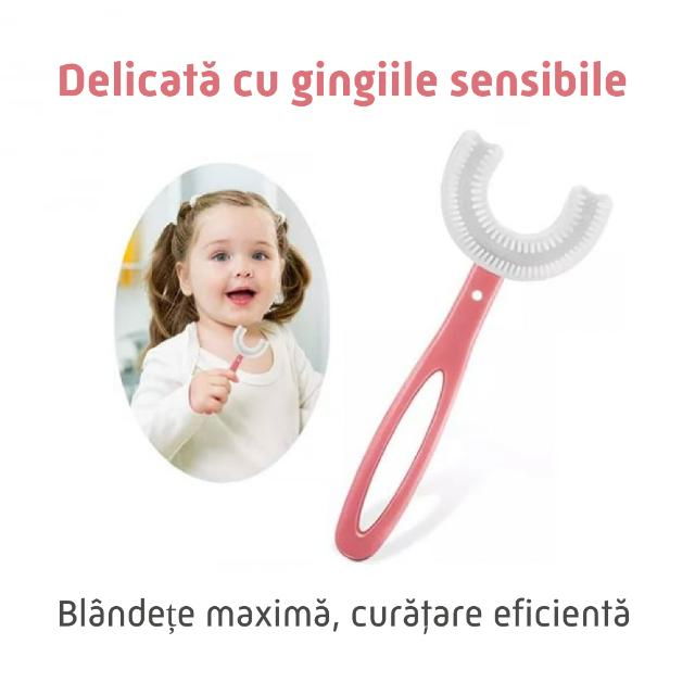 Periuta de dinti circulara, pentru copii, Empria, Diverse culori [6]