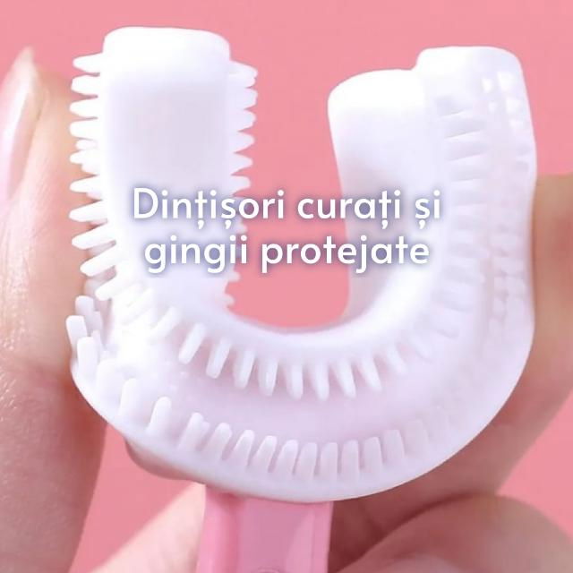 Periuta de dinti circulara, pentru copii, Empria, Diverse culori [3]