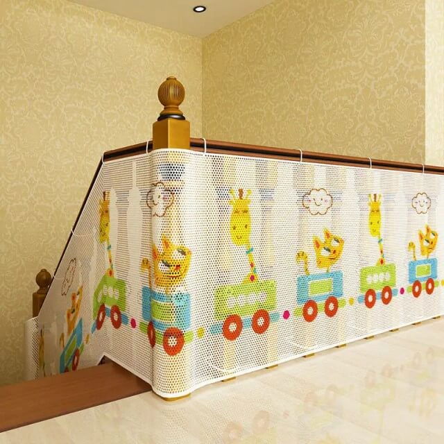 Plasa protectie balustrada, scari, balcoane si terase, 300 x 79 cm, Empria, Animale [4]