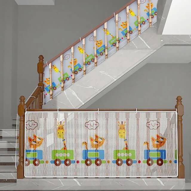 Plasa protectie balustrada, scari, balcoane si terase, 300 x 79 cm, Empria, Animale [6]