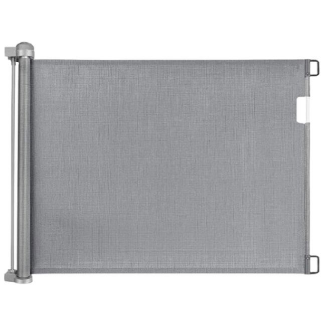 Poarta de siguranta retractabila extra lunga, Empria, 140 cm, Gri [4]