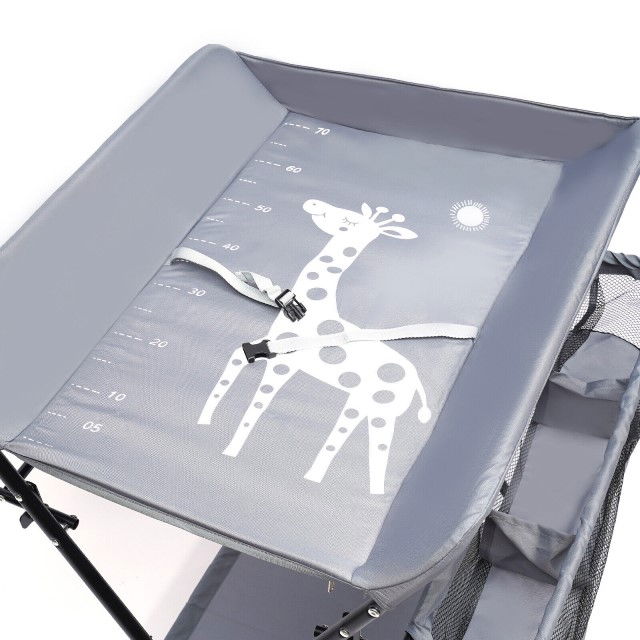 PRODUS RESIGILAT - Masa de infasat bebe, Empria, multifunctionala, pliabila, 2 cosuri depozitare, 77x62 cm [9]