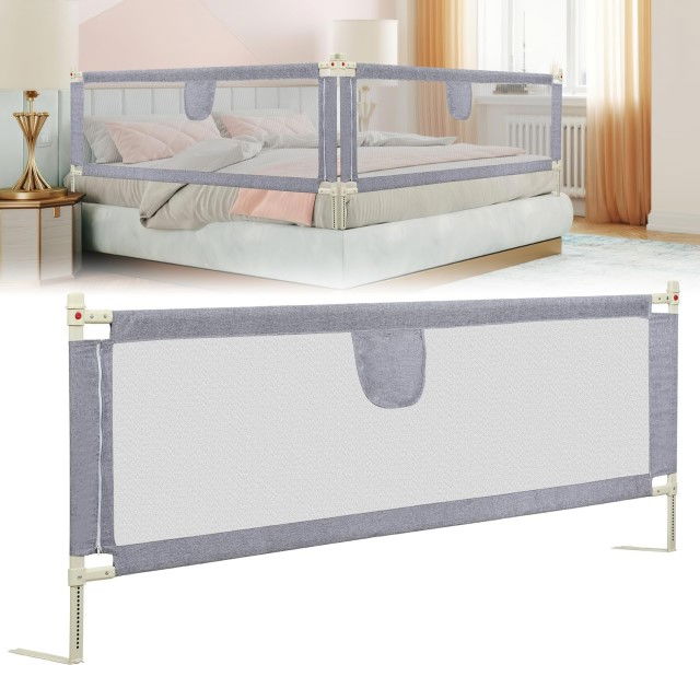 PRODUS RESIGILAT - Protectie pat copii, inaltime ajustabila 69-97 cm, 215.5 cm [4]