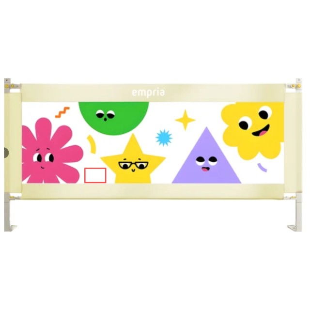 Protectie de pat pentru copii cu inaltime ajustabila, 68-93 cm, Diverse dimensiuni [2]