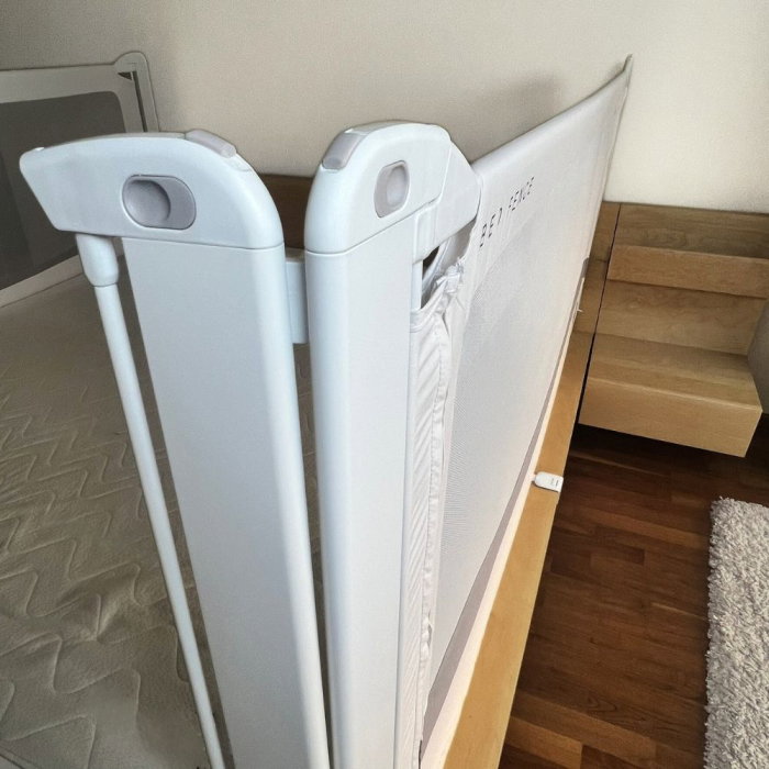 Protectie laterala pat XXL inaltime ajustabila 81-96 cm | Buy4Baby [24]