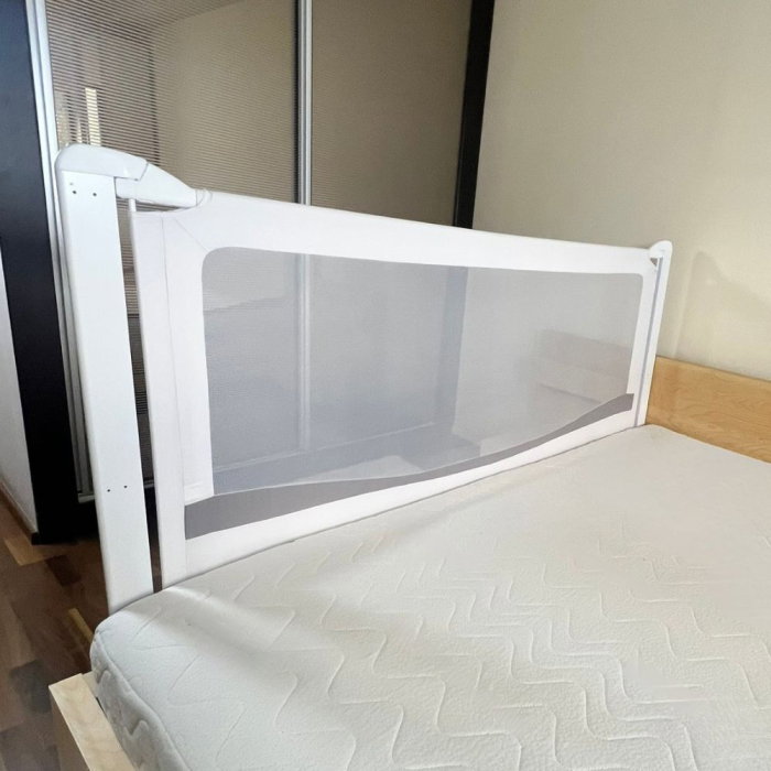 Protectie laterala pat XXL inaltime ajustabila 81-96 cm | Buy4Baby [7]