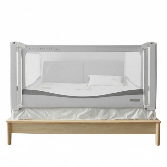 Protectie laterala pat XXL inaltime ajustabila 81-96 cm | Buy4Baby [22]