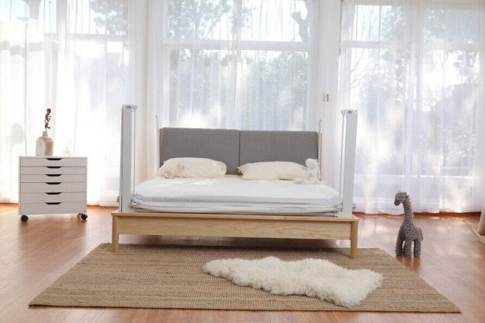 Protectie laterala pat XXL inaltime ajustabila 81-96 cm | Empria [5]