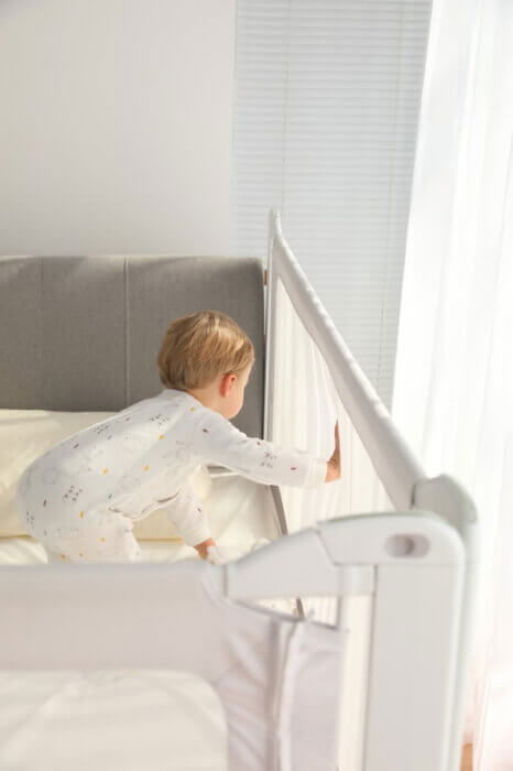 Protectie laterala pat XXL inaltime ajustabila 81-96 cm | Empria [10]