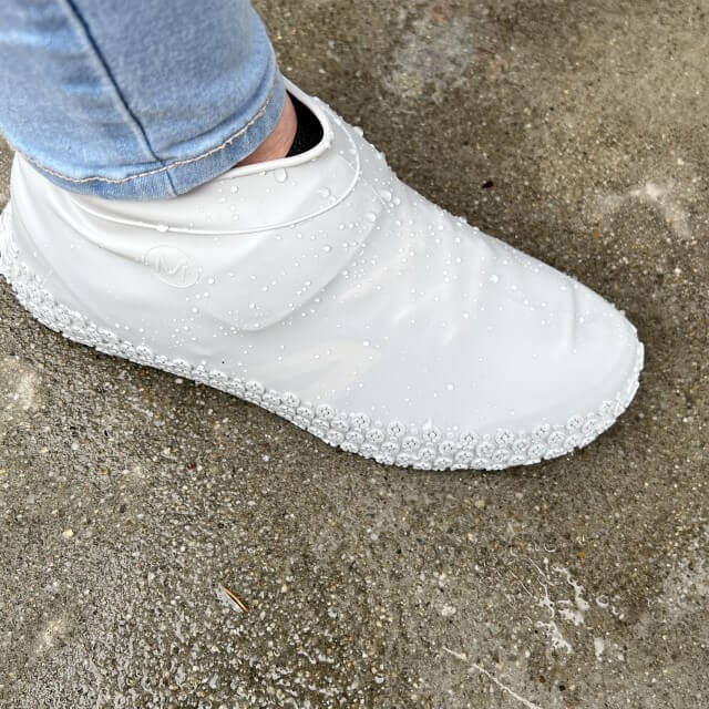 Protectii pentru incaltaminte, impermeabile de silicon, anti-alunecare, Empria, marime S 30 - 34, Gri [9]