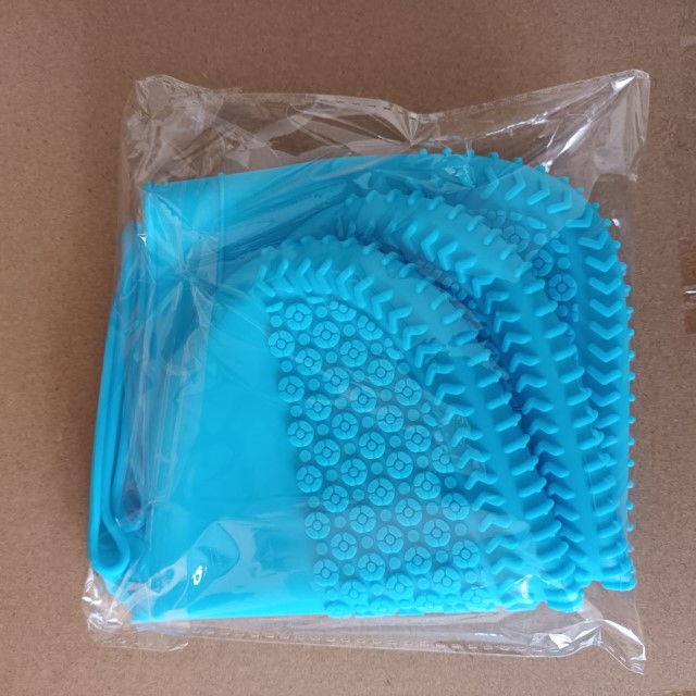 Protectii pentru incaltaminte, impermeabile de silicon, anti-alunecare, Empria, marime S 30 - 34, Bleu [6]