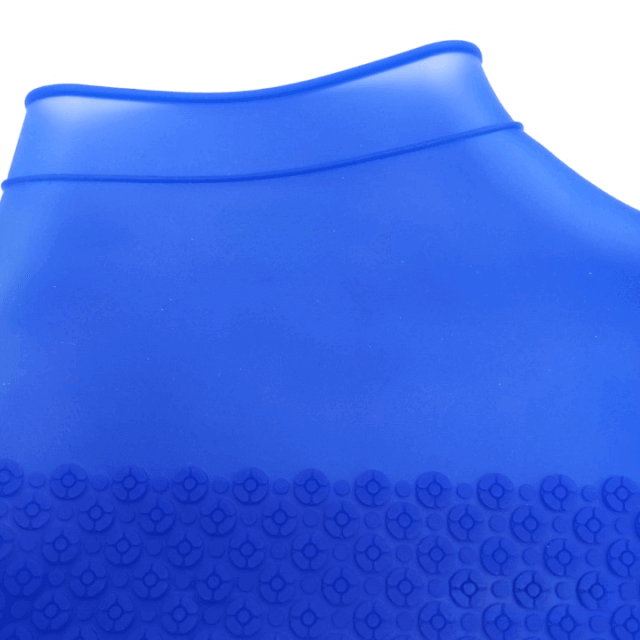 Protectii pentru incaltaminte, impermeabile de silicon, anti-alunecare, Empria, marime S 30 - 34, Albastru [10]