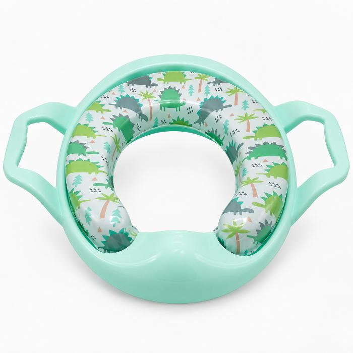 Reductor moale pentru toaleta BabyJem, Verde [5]