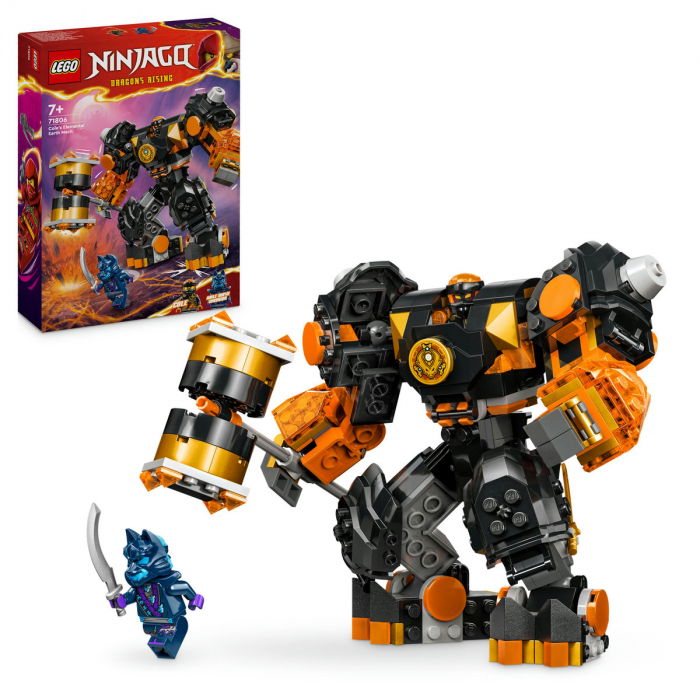 LEGO® Ninjago - Robotul stihie de pamant al lui Cole (71806), 235 piese [1]