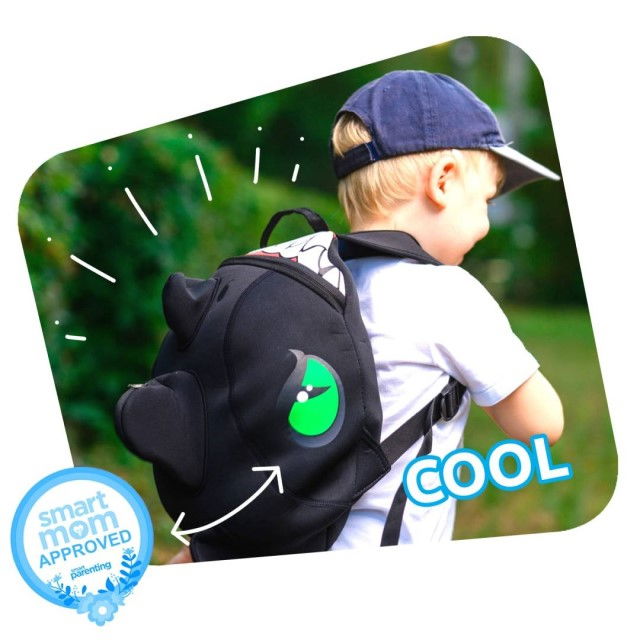 Rucsac pentru copii, model 3D cu Dragon, bretele ajustabile, Diverse culori [2]