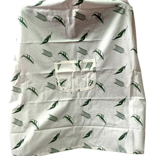 Sal cu buzunar pentru alaptare BabyJem, Alb [3]