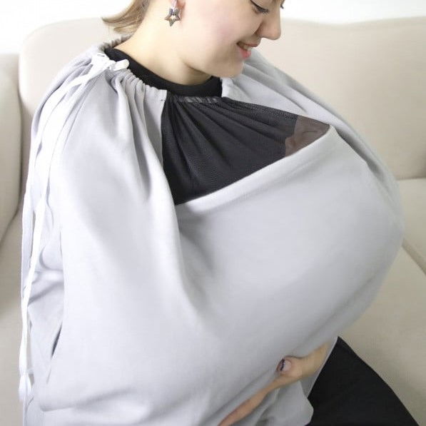 Sal pentru alaptare cu fereastra din tul BabyJem, Diverse culori [1]