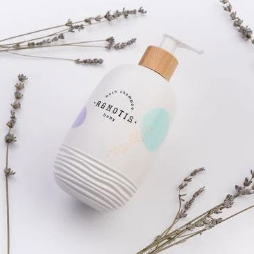 Sampon si gel de dus hipoalergenic 2 in 1 pentru bebelusi si copii Agnotis 400 ml [3]