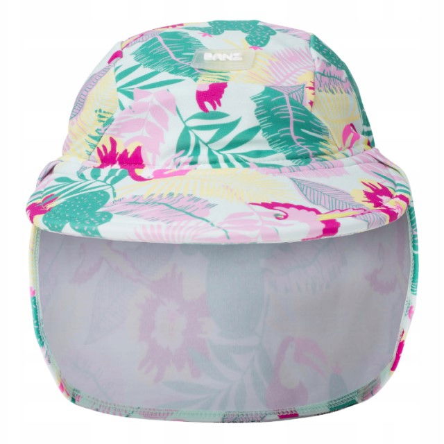 Sapca cu Protectie Ceafa, pentru bebelusi si copii, UPF50+, Tropicana, Diverse marimi [2]