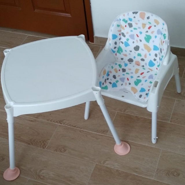 Scaun de masa bebe, 3 in 1, 6 luni - 4 ani, bebelusi si copii, multifunctional, transformabil in scaunel si masuta, Planets [8]