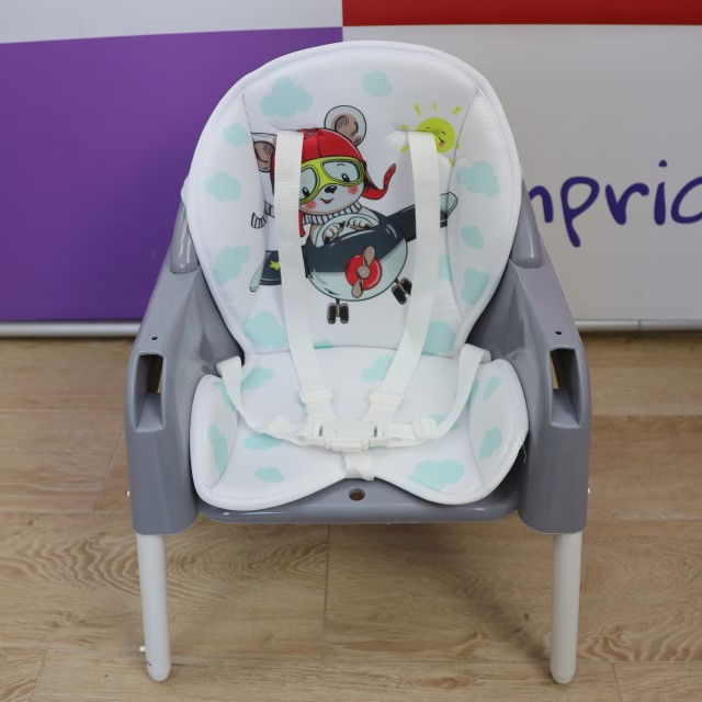 PRODUS RESIGILAT - Scaun masa copii si bebelusi, Empria, 3 in 1, multifunctional, transformabil in scaunel si masuta, Aviator [5]