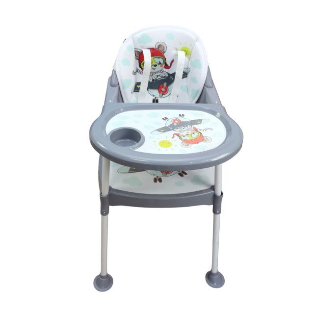 PRODUS RESIGILAT - Scaun masa copii si bebelusi, Empria, 3 in 1, multifunctional, transformabil in scaunel si masuta, Aviator [7]