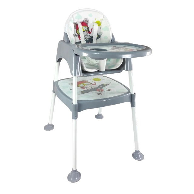 Scaun masa copii si bebelusi, Empria, 3 in 1, multifunctional, transformabil in scaunel si masuta, Diverse modele [13]