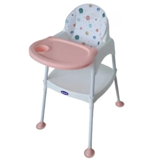 Scaun de masa bebe, 3 in 1, 6 luni - 4 ani, bebelusi si copii, multifunctional, transformabil in scaunel si masuta, Planets [1]