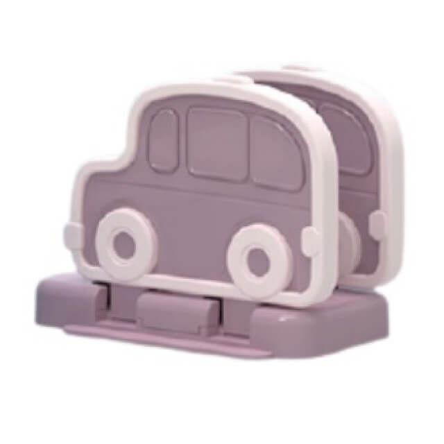 Set 2 sigurante geamuri/usi glisante, 11x6.5x0.5 cm, Mov/Alb [3]