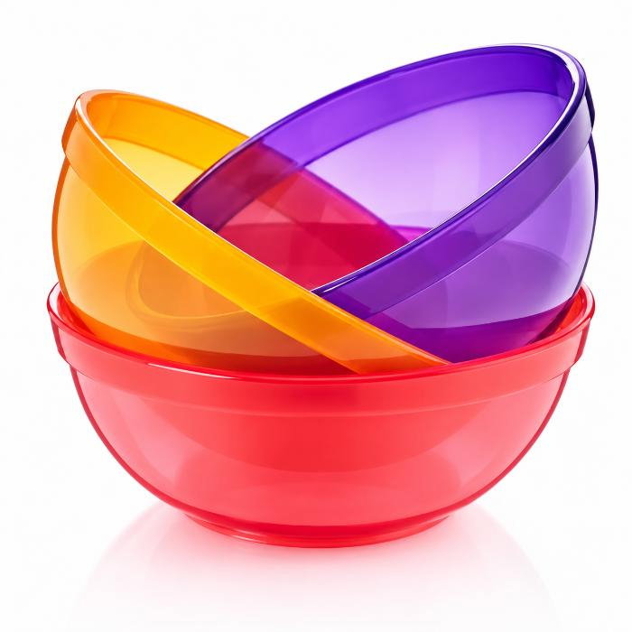 Set 3 boluri colorate pentru copii BabyJem, Diverse culori [2]