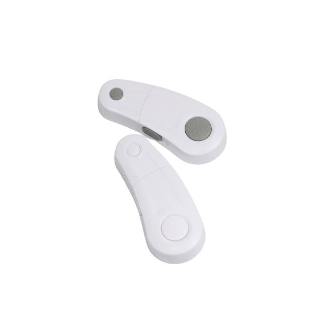 Set 4 bucati sigurante rotative, pentru usi dulap, 9.3 x 3.5 x 1.5 cm, Diverse culori [5]